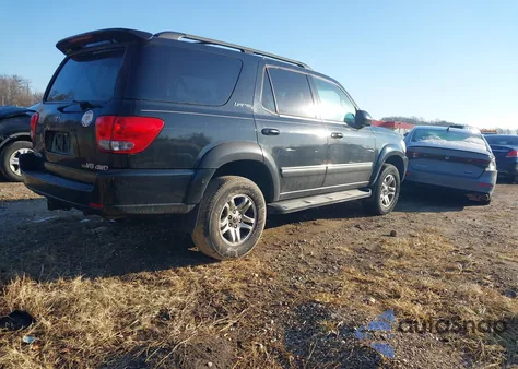 2005 Toyota Sequoia Limited V8 z USA, uszkodzony, nr VIN 5TDBT48A85S250580